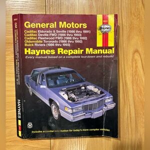 Haynes Repair Manual for General Motors